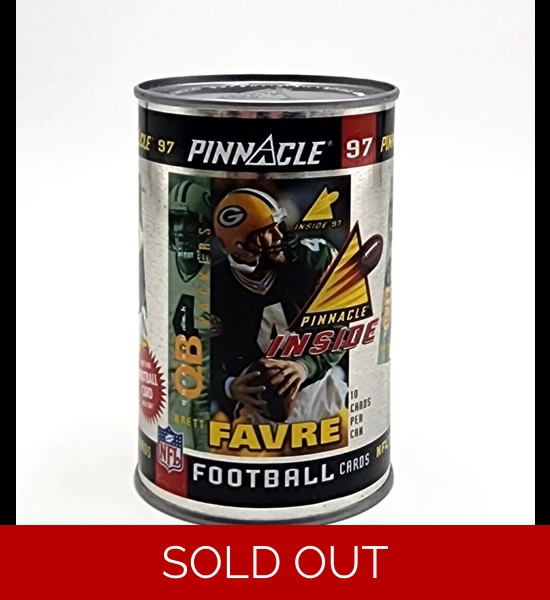 Pinnacle 1997 Brett Favre Football Cards In A Can